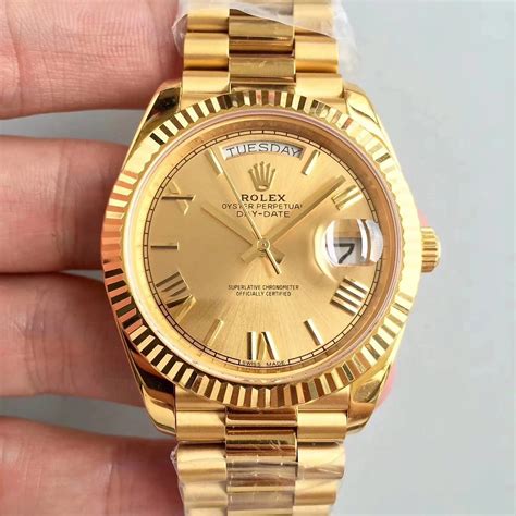 fake rolex day date 2 yellow gold|Rolex Day-Date alternatives.